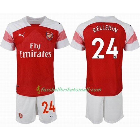 Fußballtrikots Arsenal BELLERIN 24 Kinder 2018-2019 Kurzarm Heimtrikotsatz kaufen
